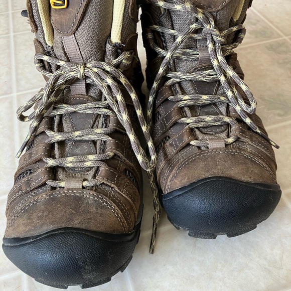 Keen Targhee II brown mid height waterproof Hiking Boot Leather 1010139 KTH - Picture 1 of 10
